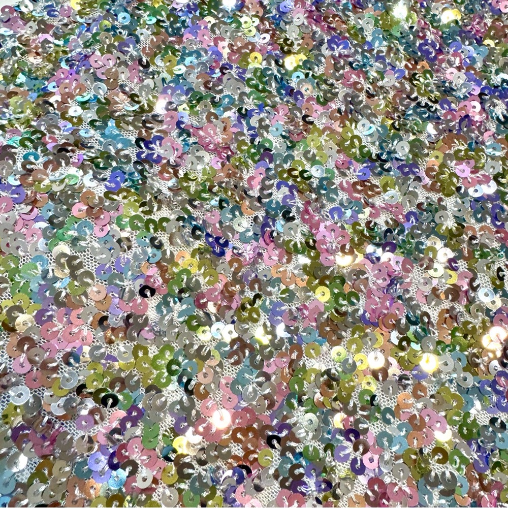 Francesxa's X Audrey Parks Rylee Short Sleeve Sequin Crop Top - Picture 10 of 10